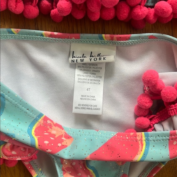 Watermelon Print Kids Swim Set - Picture 4 of 4